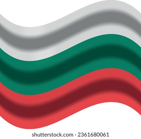 bandera de bulgaria con icono de viento