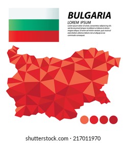 Bulgaria geometric concept design