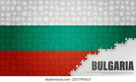 Fondo de la bandera de la sierra en Bulgaria. Elemento de impacto para el uso que desea hacer de él.