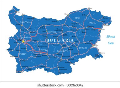 Bulgaria Map