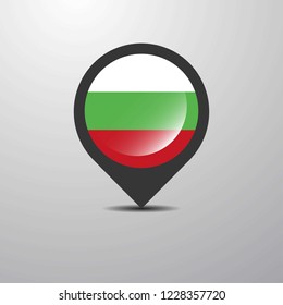 Bulgaria Map Pin