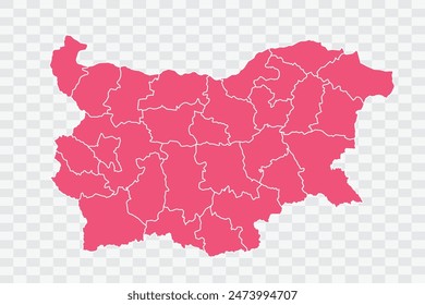 Bulgarien Map Punch Farbe Hintergrund Qualität Dateien png