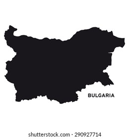 Bulgaria Map Vector