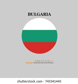 Bulgaria  national flag background texture.vector illustration.