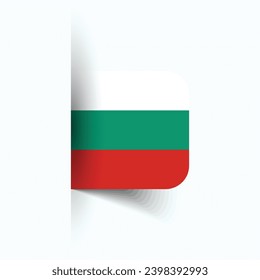 Bulgaria national flag, Bulgaria National Day, EPS10. Bulgaria flag vector icon
