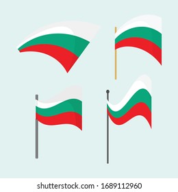 Bulgaria National Flag Simple Vector Design Stock Vector (Royalty Free ...