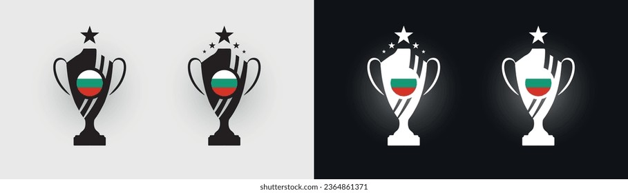 Pokal-Pokal-Meister in Bulgarien, Vektorgrafik