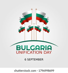 Bulgaria Unification Day Vector Illustration 