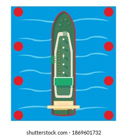 Bulk Carrier Icon. Isometric Illustration Of Bulk Carrier Vector Icon For Web