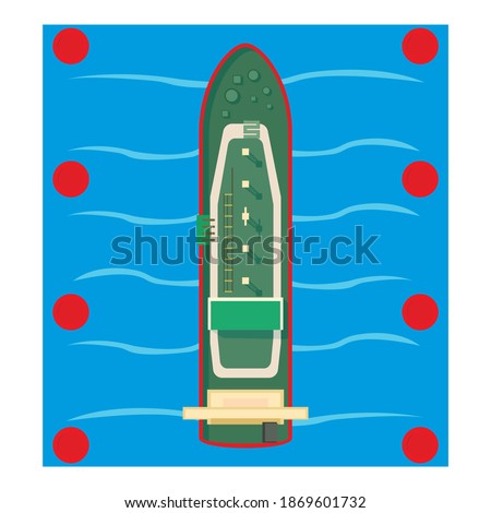 Bulk carrier icon. Isometric illustration of bulk carrier vector icon for web