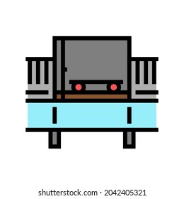 bulk handling system color icon vector. bulk handling system sign. isolated symbol illustration