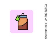 Bulk products line icon. Condiment, grain, ingredient. Cereal concept. Vector illustration can be used for topics like food, cooking, grocery