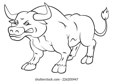 Bull Angry