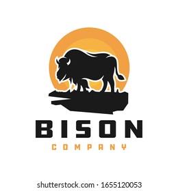 bull animal nature logo design