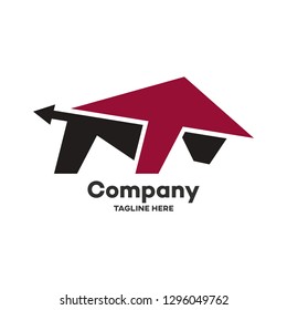 Bull and arrow logo