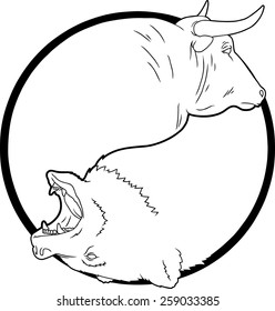 bull and bear