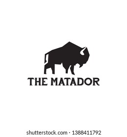 Bull / Bison Design Logo Vector Template