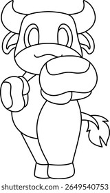 Bull Boxer Boxing gloves Boxing Animal Vector Graphic Art Illustration