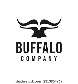 Bull Buffalo Cow Cattle Head Toro Taurus logo design inspiration