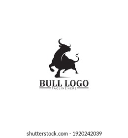 Bull buffalo head, cow, animal  mascot logo design vector for sport horn buffalo, animal, mammals, head logo, wild, matador
