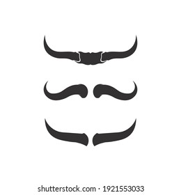 Bull buffalo head, cow, animal  mascot logo design vector for sport horn buffalo, animal, mammals, head logo, wild, matador
