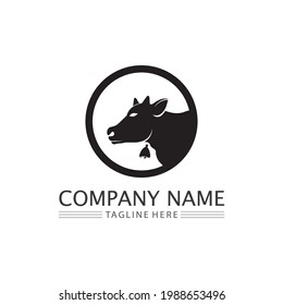 Bull buffalo head cow animal  mascot logo design vector for sport horn buffalo animal mammals head logo wild matador