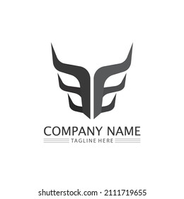 Bull and buffalo head cow animal  mascot logo design vector for sport horn buffalo animal mammals head logo wild matador