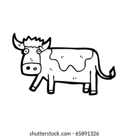 Bull Cartoon Stock Vector (Royalty Free) 65891326 | Shutterstock