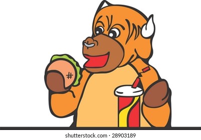 Bull Character