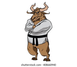 Bull Character - Sensei