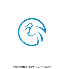 bull concepts logo vector template abstract graphic - Vector
