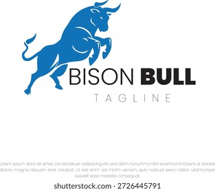 Imagen de Vector de diseño de logotipo de vaca de toro