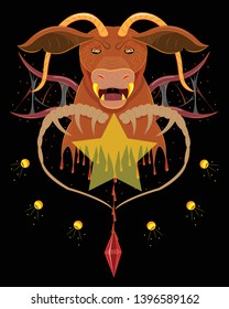 Bull demon lord of hell