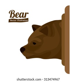 Bull digital design, vector illustration eps 10