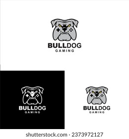 Bull Dog Logo in Vector