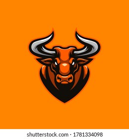 Bull Energi Esport Mascot Logo