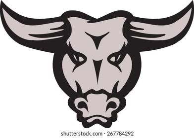 bull face