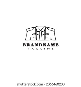 bull fighter costume or clothes logo icon design template black modern isolated illustration