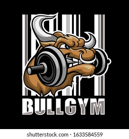 Bull head with a bell kettle