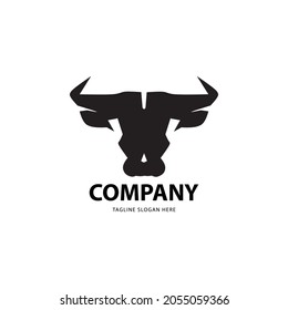 Bull Head drawing vector illustration