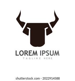 Bull Head Horn logo image