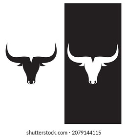 bull head horn logo and images