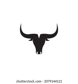 bull head horn logo and images