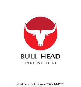 bull head horn logo and images