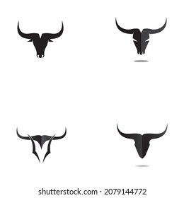bull head horn logo and images