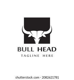 bull head horn logo and images