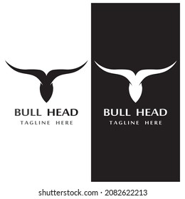 bull head horn logo and images