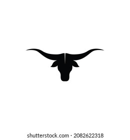 bull head horn logo and images