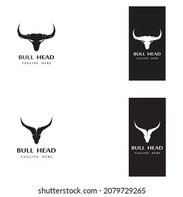 bull head horn vector images
