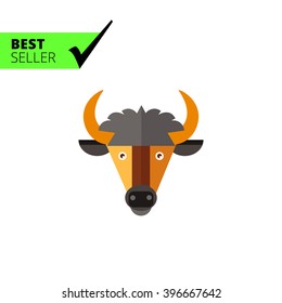 Bull head icon (2)